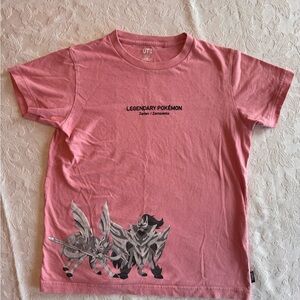 Uniqlo Kids Pink Legendary Pokémon T-Shirt